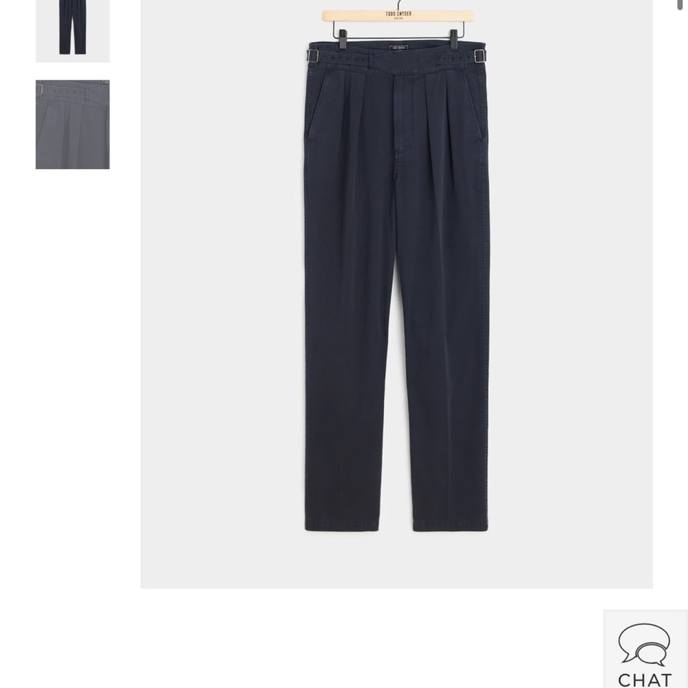 GURKHA TROUSER IN black